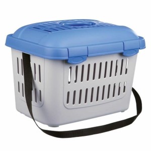 Carrier Trixie Midi-Capri Blue Plastic