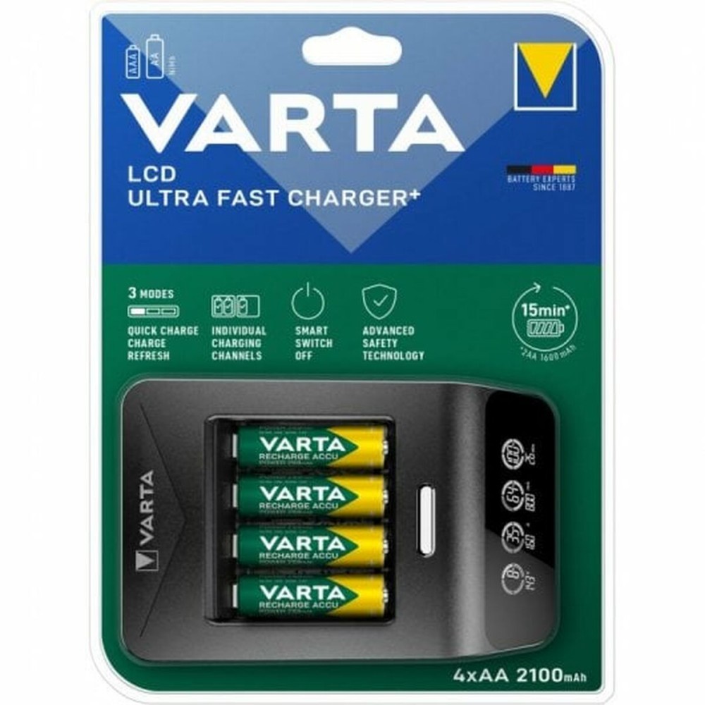 Chargeur + Piles Rechargeables Varta 57685 101 441