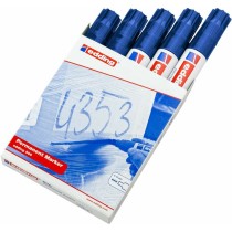 Permanent marker Edding 800 Blue (5 Units)