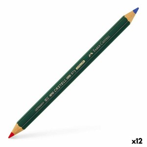 Crayon Faber-Castell 873 Color Bleu Rouge (12 Unités)