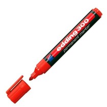 Permanent marker Edding 300 Red (10 Units)