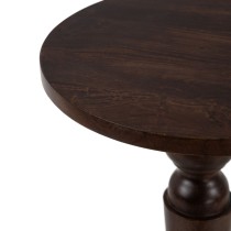 Table d'appoint 40 x 40 x 90 cm Marron Bois de manguier