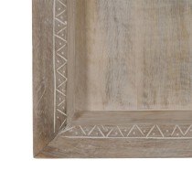 Shelves White Natural Mango wood 40,6 x 10,2 x 61 cm