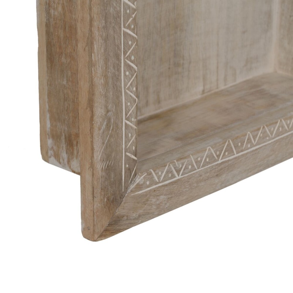 Shelves White Natural Mango wood 40,6 x 10,2 x 61 cm