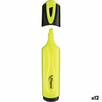 Marqueur fluorescent Maped Peps Classic Jaune (12 Unités)