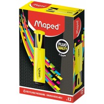 Textmarker Maped Peps Classic Gelb (12 Stück)