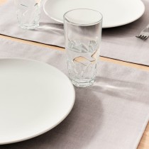 Set de table Belum Liso Gris 50 x 40 cm Lisse 2 Unités