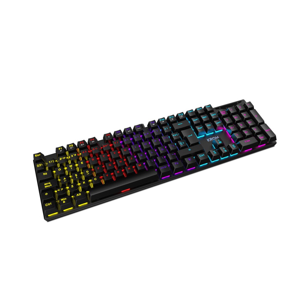 Gaming Keyboard Krom Kasic Black Qwerty US