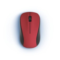 Drahtlose optische Maus Hama MW-300 V2 Rot Schwarz/Rot (1 Stück)