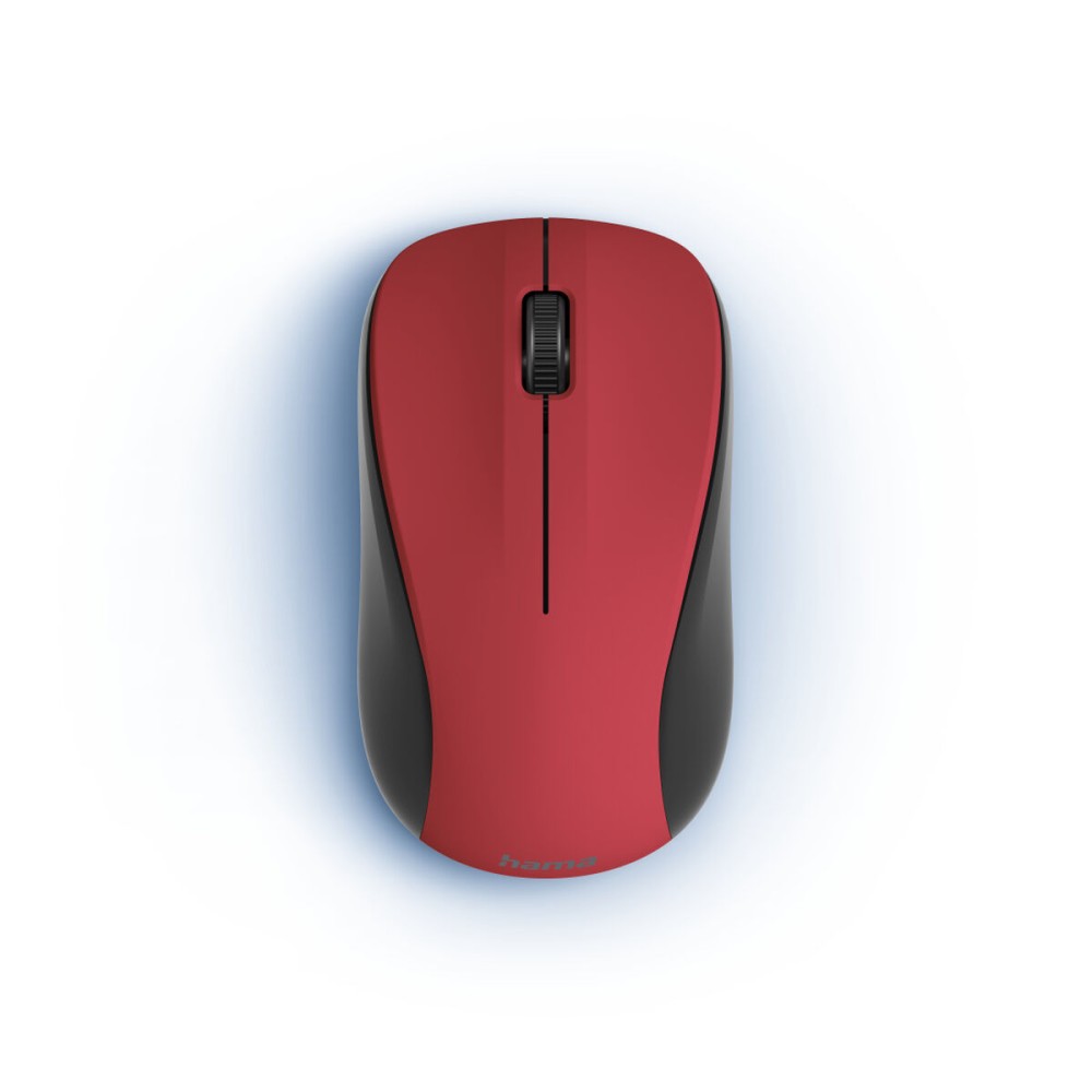 Souris Optique Sans Fil Hama MW-300 V2 Rouge Noir/Rouge (1 Unités)