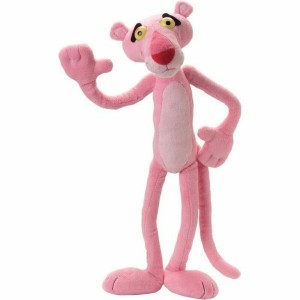 Jouet Peluche Jemini Panthere Rose 50 cm