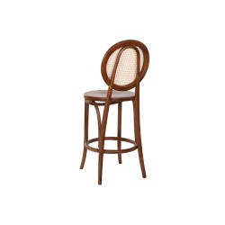 Stool DKD Home Decor Brown Dark brown 43 x 43 x 108 cm