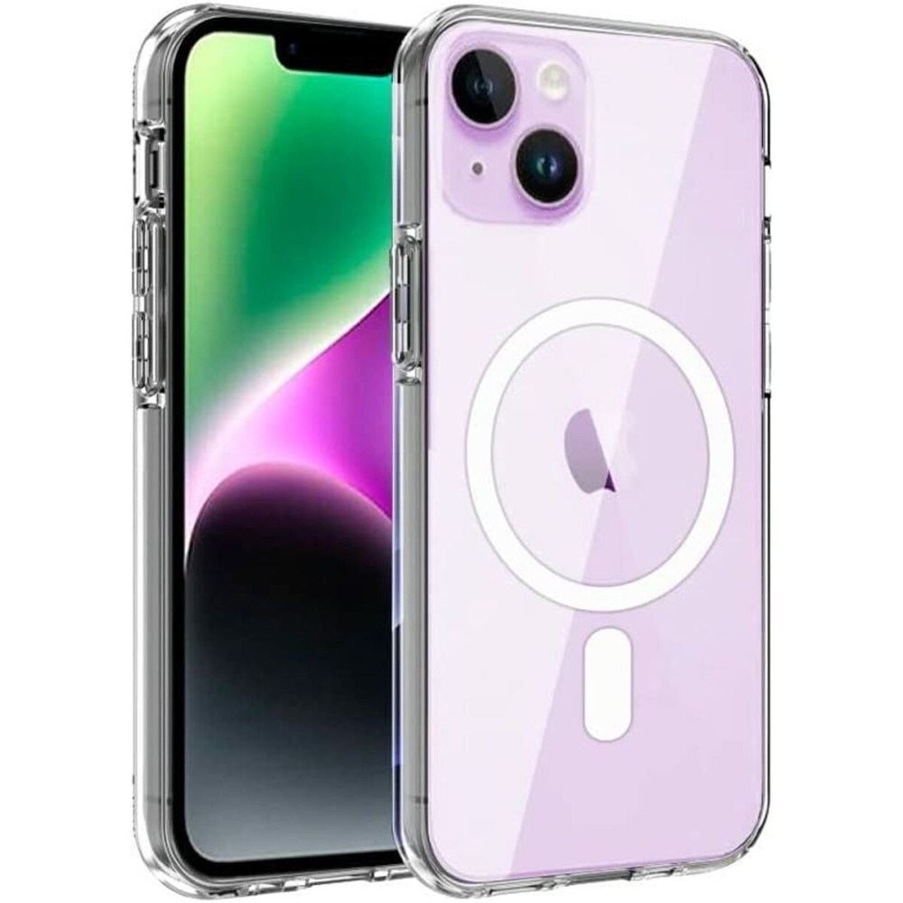 Mobile cover Cool iPhone 14 Transparent Lilac Apple