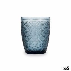 Verre Bidasoa Blue Moon Bleu verre 240 ml (6 Unités)