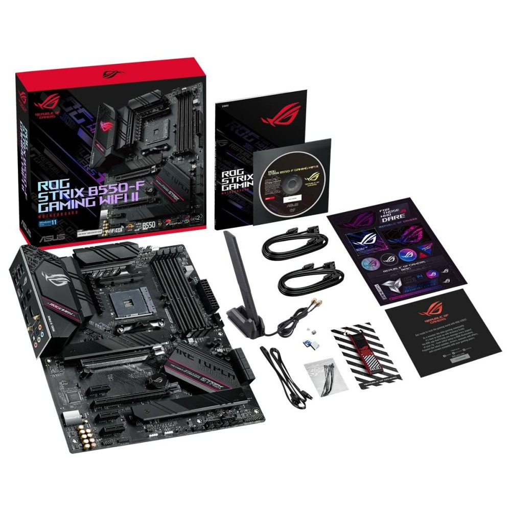 Motherboard Asus ROG STRIX B550-F GAMING WIFI II AMD B550 AMD AM4