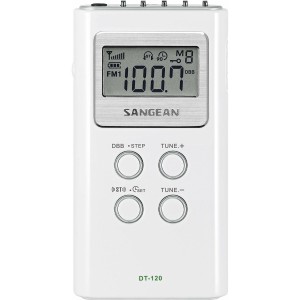 Radio Sangean DT120W BLANCO Weiß