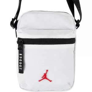 Shoulder Bag Nike AIRBORNE FESTIVAL BAG 9A0631 001 White