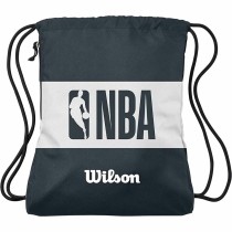 Rucksacktasche mit Bändern Wilson NBA Forge Schwarz