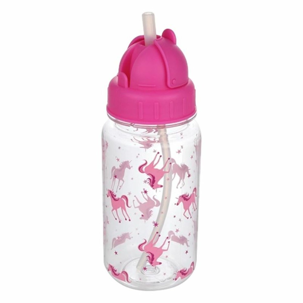 Bottle with Lid and Straw Regatta RCE299-X75 Pink