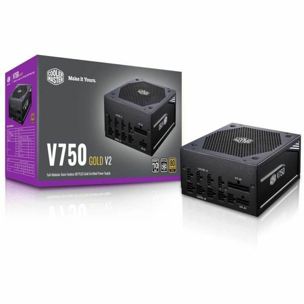 Stromquelle Cooler Master V750 Gold-V2 ATX 750 W 130 W 80 Plus Gold