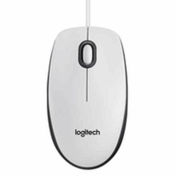 Optical mouse Logitech 910-003360 800 dpi White Monochrome (1 Unit)