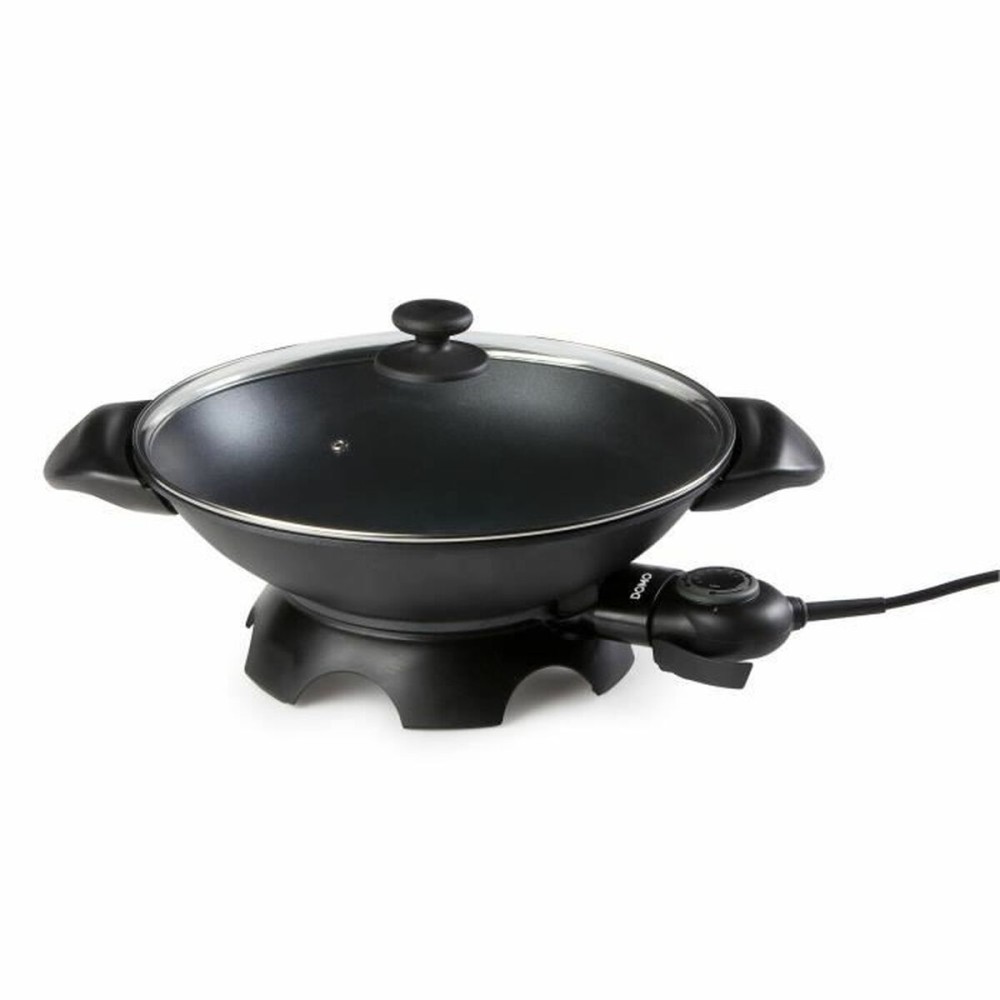 Wok Pan DOMO DO-8708W 2000 W 5 L Black