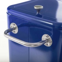 Portable Fridge Fresh Cobalt blue Metal 74 x 43 x 80 cm