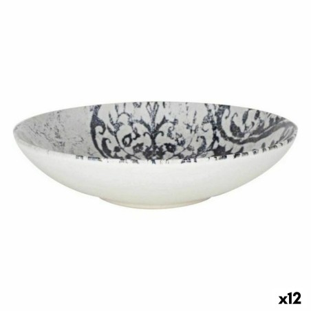 Assiette creuse La Mediterránea Horus Porcelaine (12 Unités) (ø 21 x 5,3 cm)