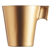 Cup Luminarc Flashy Golden 80 ml Glass