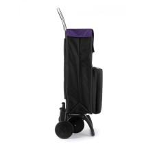 Shopping cart Rolser MF4 THERMO Black (46 L)