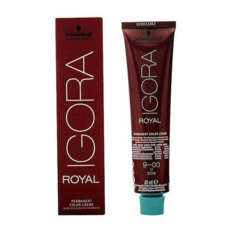 Teinture permanente Igora Royal Schwarzkopf Igora Royal 9-00 Nº 9-00 Nº 9.0-rubio muy claro Nº 8.0-rubio claro 60 ml