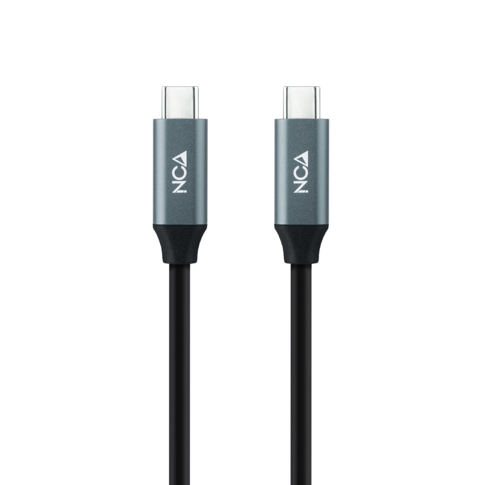 Câble USB-C NANOCABLE 10.01.4302 Noir 2 m (1 Unité)