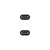 Câble USB-C NANOCABLE 10.01.4302 Noir 2 m (1 Unité)