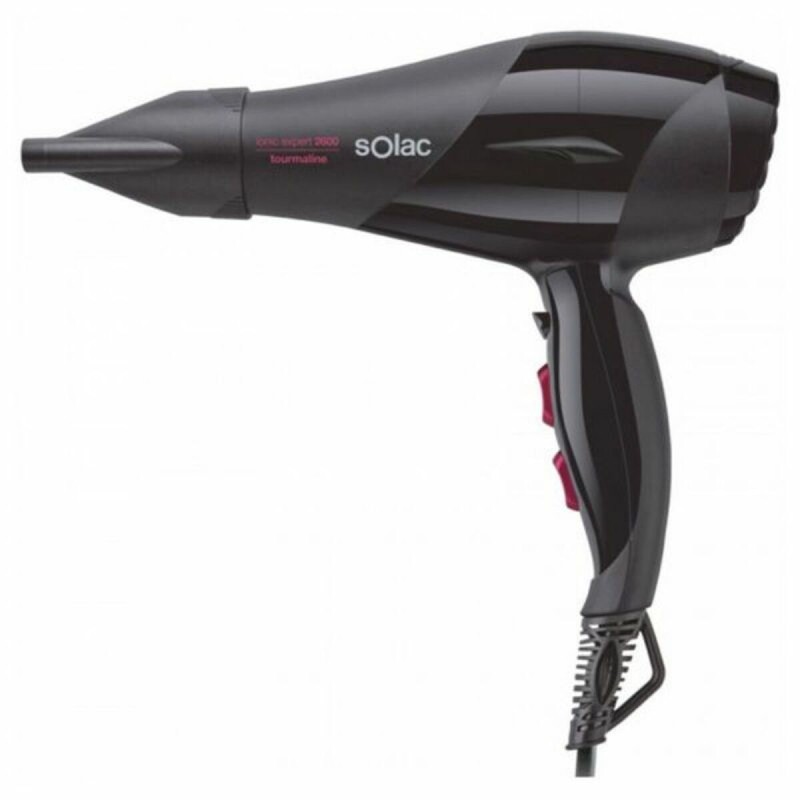 Föhn Solac SP7170EXPERT 2600W IONIC 2600 W Schwarz