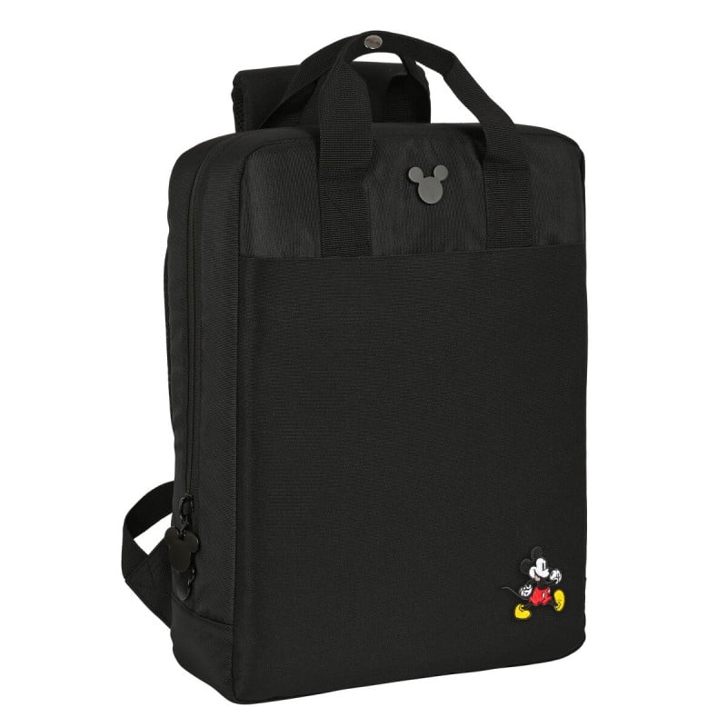 Laptop Backpack Mickey Mouse Clubhouse Black 29 x 39 x 11 cm