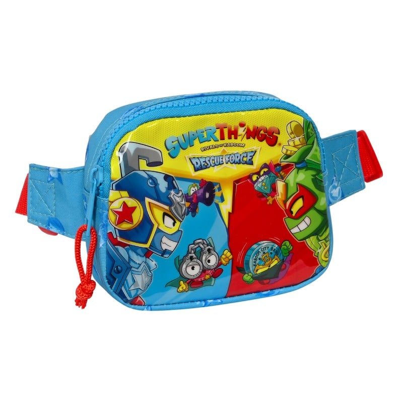 Belt Pouch SuperThings Rescue force 14 x 11 x 4 cm Blue Children's