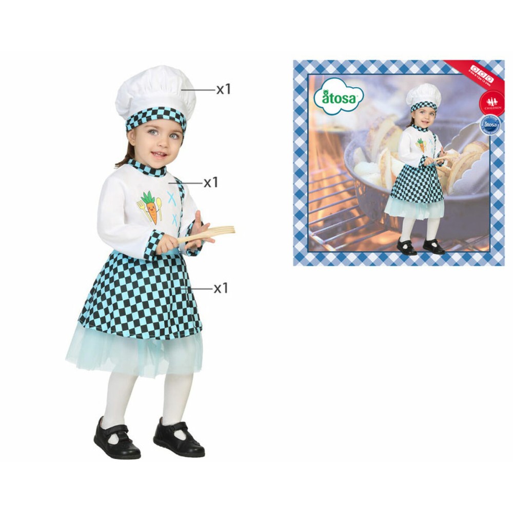 Costume for Babies Female Chef (3 pcs)