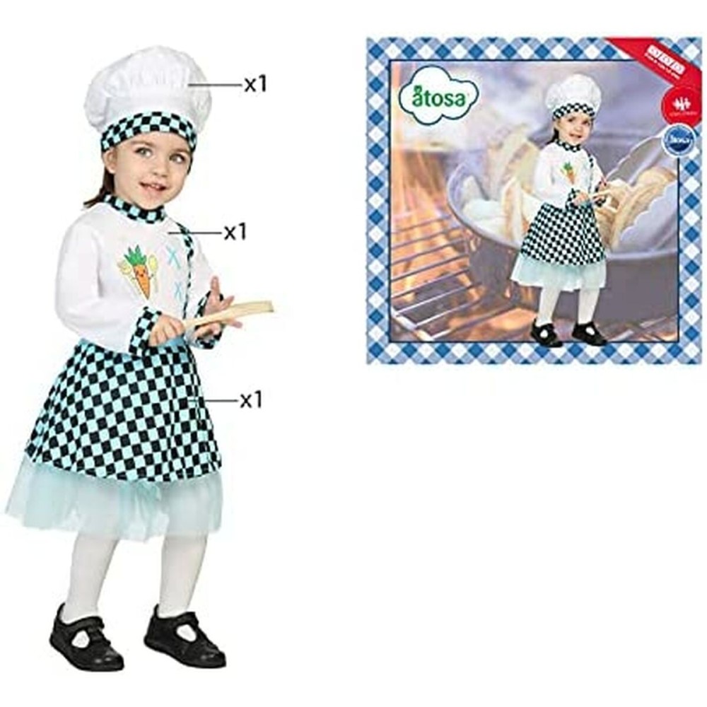 Costume for Babies Female Chef (3 pcs)