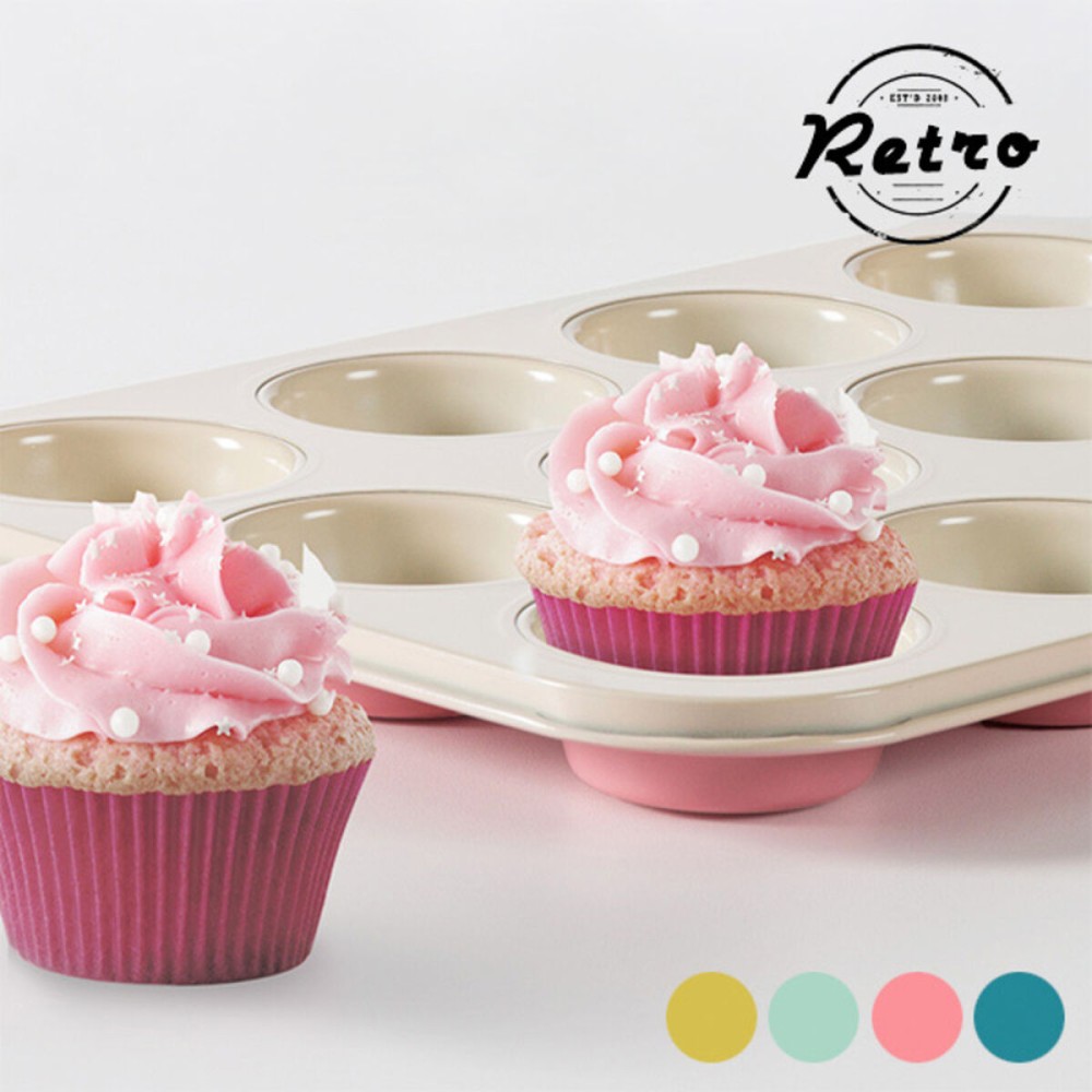 Vintage-Cupcakeform Retro