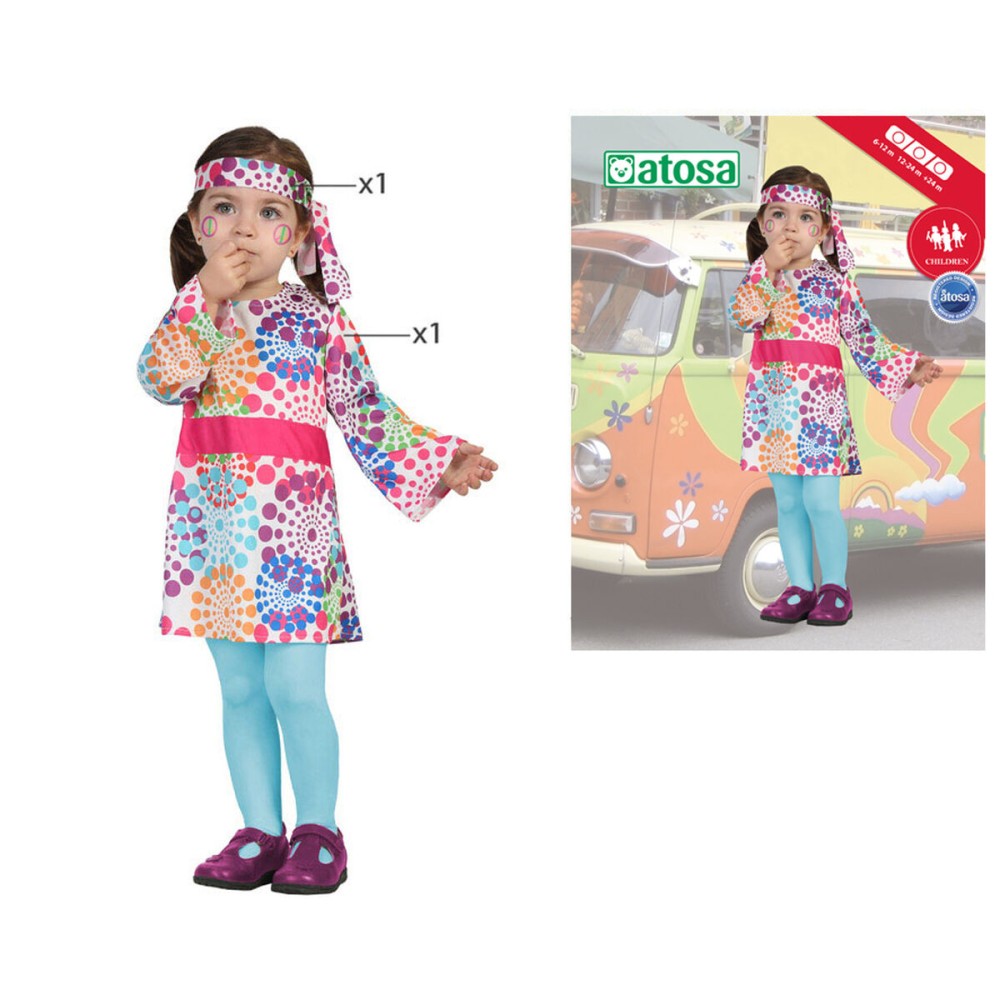 Costume for Babies Hippie (2 Pcs)