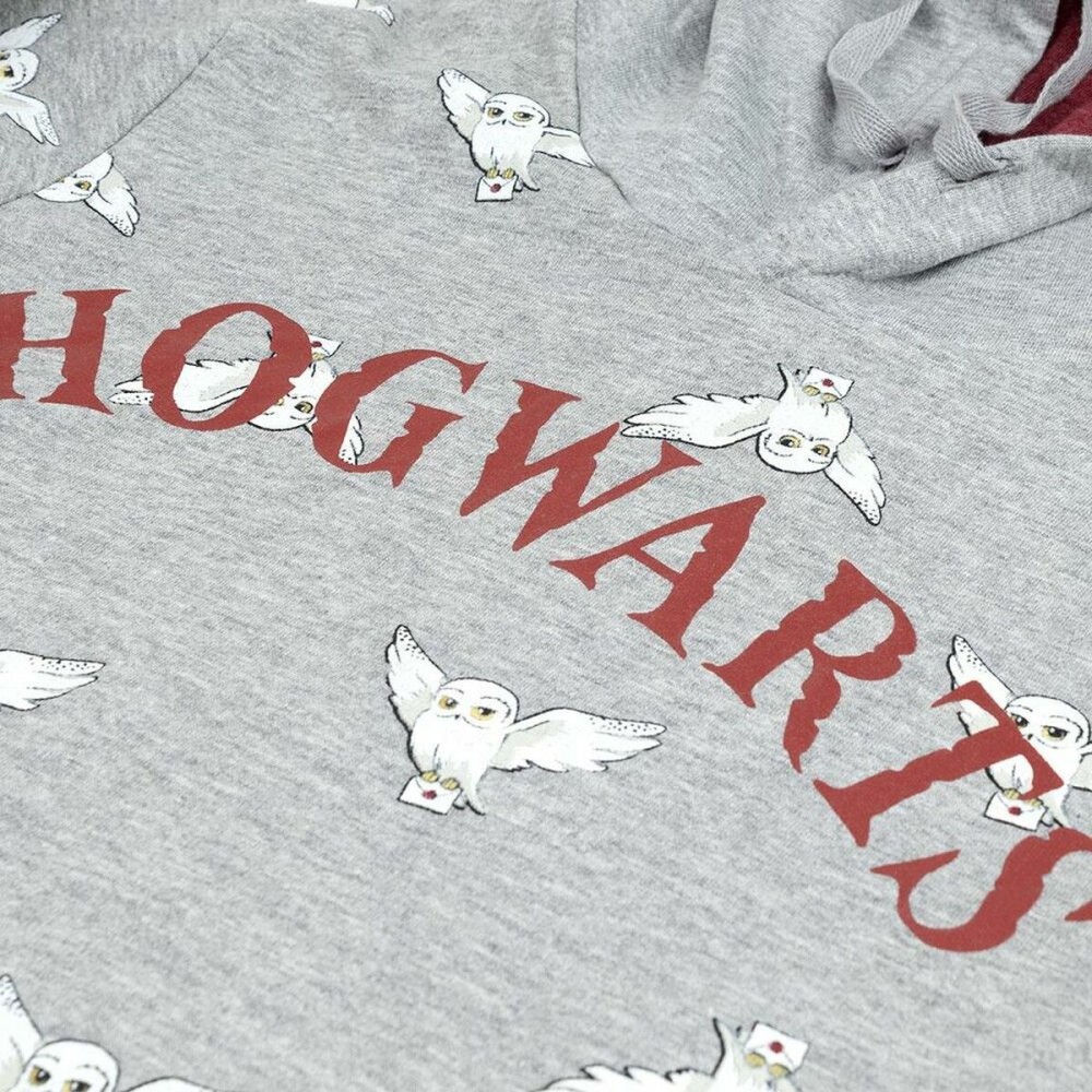 Sweat à capuche enfant Harry Potter Gris