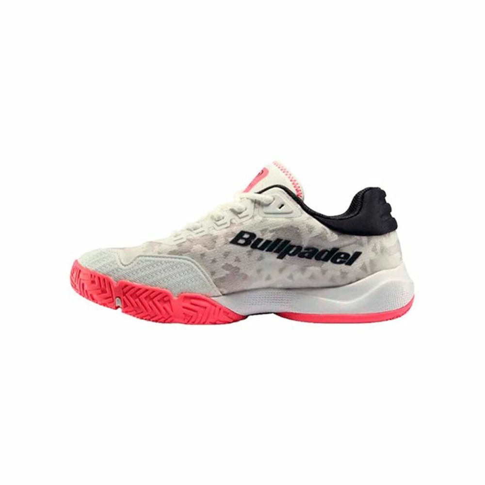 Padel-Sportschuhe für Erwachsene Bullpadel Flow 24V Weiß