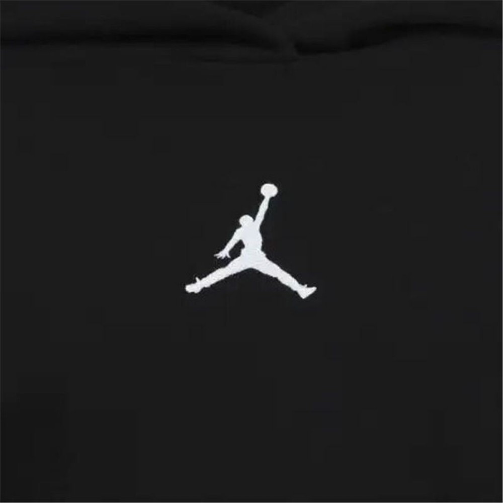 Sweat-shirt à capuche fille Jordan Jordan Icon Play Noir