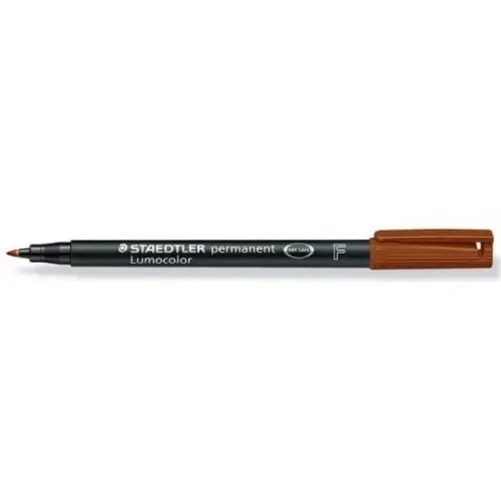 Dauermarker Staedtler Lumocolor Braun (10 Stück)