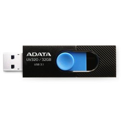 USB Pendrive Adata UV320 Schwarz Schwarz/Blau 32 GB