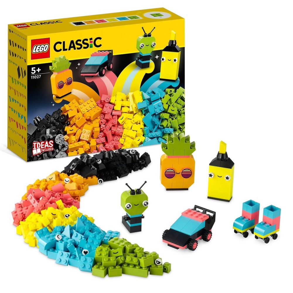 Konstruktionsspiel Lego Classic Neon