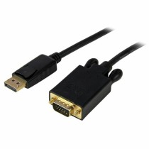 Adaptateur DisplayPort vers VGA Startech DP2VGAMM6B           (1,8 m) Noir 1.8 m