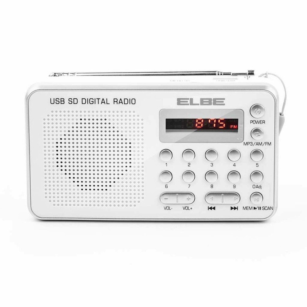 Radio ELBE RF49USB White