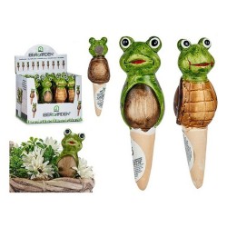 Humidificateur Tortue Grenouille Céramique Marron Vert