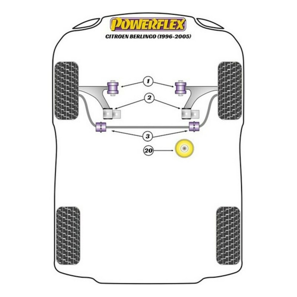 Silentblock Powerflex PFF50-306